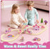 Set Set 2-4, 3 4 5 6 7 Lehoo Castle Wooden Train - Unicorn Train for Toddlers Wooden Train Track Toddler Girl Toys