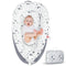 TEEAOE Baby Lounger for Newborn 024 Months, Portable Infant Seat with Ergonomic Support,