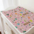 Llama Cactus Changing Pad Covers, Cute Alpaca Floral Diaper Changing Table Sheets for Girl Boy, 32''x16''