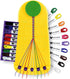 Choose Friendship Bracelet Making Kit 20 Pre-Cut Threads, Portable Loom with Storage,