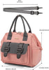 MEYTEILAY Diaper Bag Tote Baby Changing Bag Large Baby Bags for Mom Multifunction Travel Nappy Bag Small Pink