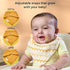 100% 6-Layers 0-3, Pack 8 Bandana Bibs - Organic Premium Muslin Cotton, Absorbent, Soft, Adjustable Snap Buttons