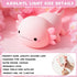 Kids,Dimmable HAPPYBAG Axolotl Night Light,Cute Axolotl lamp Gifts for Silicone Animal Nursery Night Light,Kawaii
