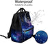 Hsnar Backpack Outer Space Galaxy Waterproof Diaper Bag Large Capacity Baby Bag with Stroller Straps, Multi-Pocket