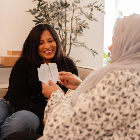 Parents Are Human Bilingual Conversation Cards, English + Traditional Chinese