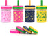 Sursip Toddler Glass Sippy Cups, Kids Baby 12 oz Spill-Proof Water Tumbler