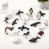 ONEST 25 Pieces Mini Arctic Animals Figurines Set, Polar Animal Toys for Kids Birthday Gift