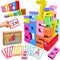 rytopt Wooden Number Building Blocks, 20Pcs Digital Building Blocks from 1 to