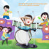 Soft Microphone for MP3 Music Player - Children's Educational Instrument Toy Set, Rock Jazz Drum Set, Green Music Toy
