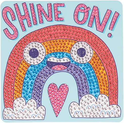Ooly Razzle Dazzle DIY Mini Gem Art Kit, Rad Rainbow