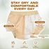 Adult Diaper Cover Waterproof, Reusable Incontinence Plastic Pants Underwear, High Waist Leakproof Absorbent Rubber