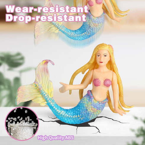 BESTYMXY Set, Set, Mermaid Toys Painting Kit, Mermaid Paint Kit, Kids Art DIY Mermaid Paint Arts & Crafts Mermaid Toys