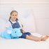 Weighted Elephant Stuffed Animals, 5lbs 27" Blue Plush Hugging Pillow, Soft & Cuddly Toy
