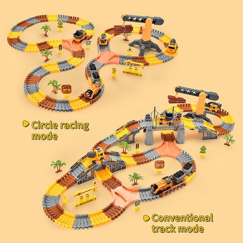 281 3 4 5 6 7 8 9 4 4-6, 3-5, SetKids PCS Race Tracks Construction Toys for Year Old Boys Girls, PCS Truck Car, Tower