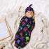 DTYYFBSN Personality Mushroom Newborn Swaddling Blanket Beanie Hat Funny Blanket Sleeping Bag New Born Sleep Sacks