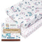 Baby Diaper Changing Pad Covers Table Sheets 32"x16", 8"Deep Pocket - Floral
