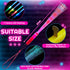 Zhanmai 24 Pieces Upgraded Glow Fiber Wands, LED Light Fiber Optic Sticks for Wedding Party Favors