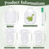 35 15 9 10 Roowest Pcs Baby Shower Bibs Games Design Wooden Baby Shower Party Game Sign DIY Bodysuit Sign White Blank