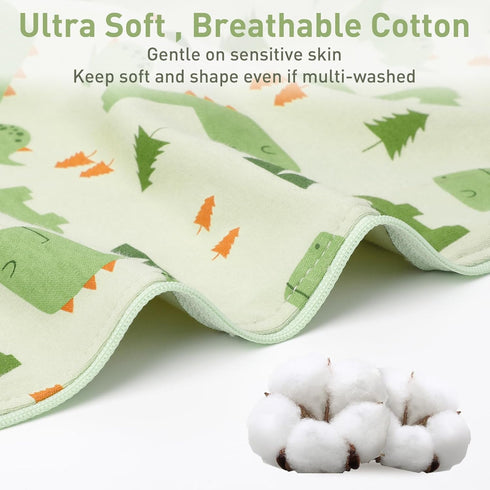 2 Packs 3-6 3-Way Premium Soft Cotton Swaddle Blanket Sleep Sacks Arms Up Design Months, Hands Up Transitions