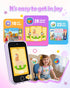 ,3.5'' 3-9 3 4 5 6 7 8 9 Dylanto Kids Camera Touchscreen Phone for Kids Learning Play Toys for Years Old Girls