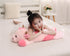 25.6 inch 5 lbs YESGIRL Cow Weighted Stuffed Animals, Large Weighted Plush Animal, Cute Plush Toy Pillow, Soft Kawaii