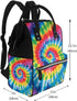 KHIRY Backpack Mummy Backpack Diaper Bag Nappy Baby Bag Cute Rooster Chickens Multifunction Changing Bags for Travel