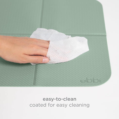Ubbi On-The-Go Changing Baby Mat with Carrying Bag, Soft and Comfortable Diaper Bag Accessory Must Have for Newborns