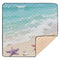 EtherSpher Blue Shells Large Non-Slip Baby Gym Play mat for Indoor Outdoor Waterproof