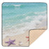 EtherSpher Blue Shells Large Non-Slip Baby Gym Play mat for Indoor Outdoor Waterproof