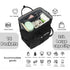 Backpack ROSEGIN Diaper Bag for Dad and Men, Large Travel Baby Bag with Changing Pad, Pacifier Case, Removable Flag
