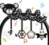 TSYAN Car Seat Toys for Babies 0-6 Months,Hanging Rattle Toys for Crib