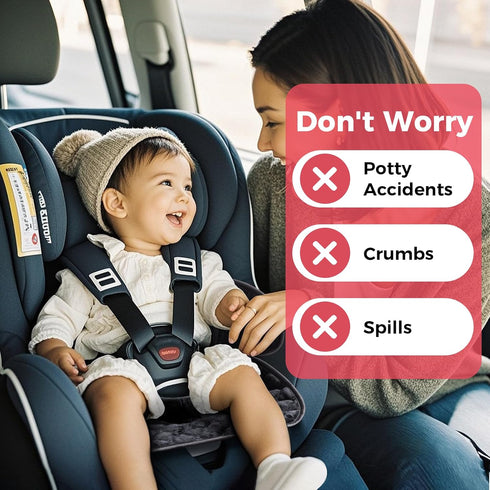 Zoiapai 6 4 2) Piddle Pad Car Seat Protector for Toddlers Waterproof, Non-Slip, Leak-Proof Potty Training Pad for Car