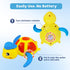 Swimming 3 Pack Cuterabit Baby Bath Toys, Floating Wind Up Turtle and Duck, Bathtub Toys, Pool Toys, Water Toys