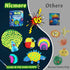Nicmore 4-6 4-8 8-12 3 4 5 6 7 8 9 10 11 12 Kids Sea Shell Art & Crafts: Glow in The Darkness Painting Kits Crafts