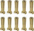 10pcs 5mm Gold Plated Banana Plug Connector Male for RC Model Vehicle, Car Motor ESC LIPO Battery DIY Parts
