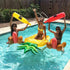 Swimming Inflatable Pool Floats for Kids and Adults, Large Water Inflatable Pineapple Pool Float for Pool