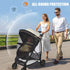 MARLIFER 97% Stroller Sun Shade - Universal Stroller Sun Shade for Travel Strollers, Jogging Strollers; Baby