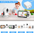 Baby Monitor Charger Adapter for OKAIDI Baby Monitor OD8052/OD8038/OD8021/OD8051, 6.6ft Power Cord Adapter, 5V 1A