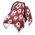 Mazeann Soccer Ball Sports Red Car Seat Cover Baby Breathable Soft Infant Carseat