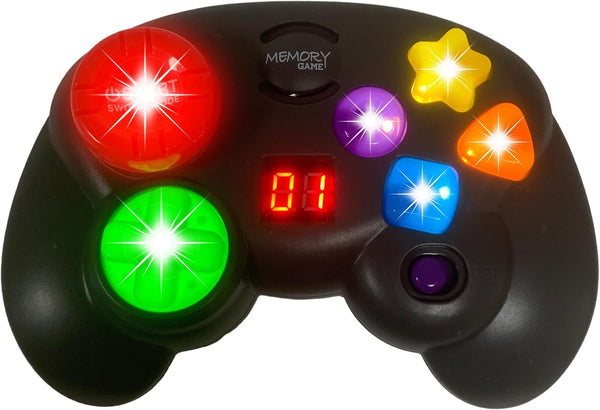Skywin Light Up Memory Controller Game - Engaging Electronic Memory Game for Kids Ages 4-8, Enhances Memory Skills