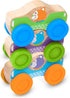 Melissa & Doug First Play Wooden Animal Stacking Cars (3 pcs)