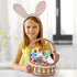 ThinkMax 24 pcs Easter Eggs Filled with Mini Plush Animals Toy for Basket Stuffers/Fillers, Hunt, Party Favor