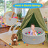 35.4" HARBOLLE Baby Ball Pit Soft Round Memory Foam Ball Pits NOT Included Balls Indoor Outdoor Playpen for Babies