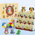 Air Dry Clay Kit for Kids - Animal Themed,12 Animals DIY Molding