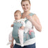 Baby Carrier with Hip Seat for Newborn to Toddler, 6-in-1 Ergonomic Infant