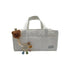 Perfectly Paired Baby Diaper Caddy, Pacifier Clip and Teether-Storage for Newborn Essentials, Portable Diaper Caddy