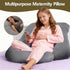 Pregnancy Pillow, G-Shape Full Body Pillow, Maternity Pillow for Side Sleeper, Pregnancy Body Pillow for Pregnant Women