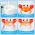1-3 6-12 12-18 1st Gigilli Crab Baby Bath Toys, Rechargeable Bath Bubble Machine for Toddler, Automatic Shower Bathtub