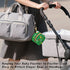 Duck Round Pacifier Storage Case with Zipper, Portable Pacifier Case for Travel, Diaper Bag & Purse, Pacifier Container
