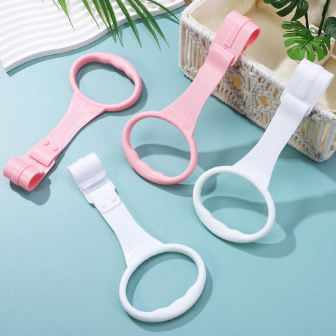 SAFIGLE 4 PCS Baby Playpen Pull up Rings-Baby Pull up Rings Baby Bed Rings Pull up Rings Baby Playpen Pull Rings Toddler Walking Training Tools Baby Accessories